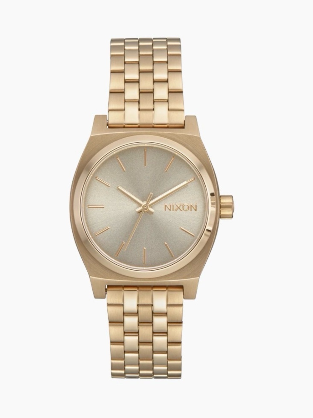 Nixon Women’s Medium Time Teller Watch - Gold - NWOT
